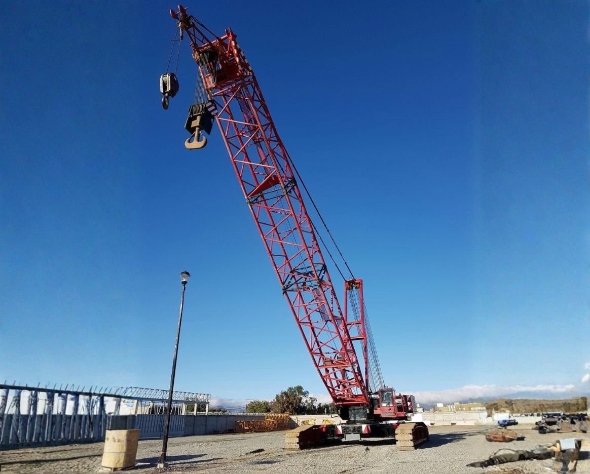 Grúa estructura sobre Orugas Grúas Ojeda16