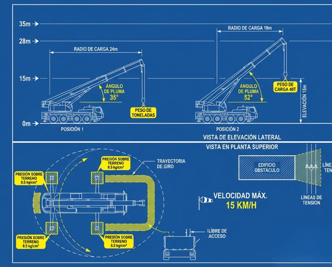 Ingeniería y Cinemática Grúas Ojeda5
